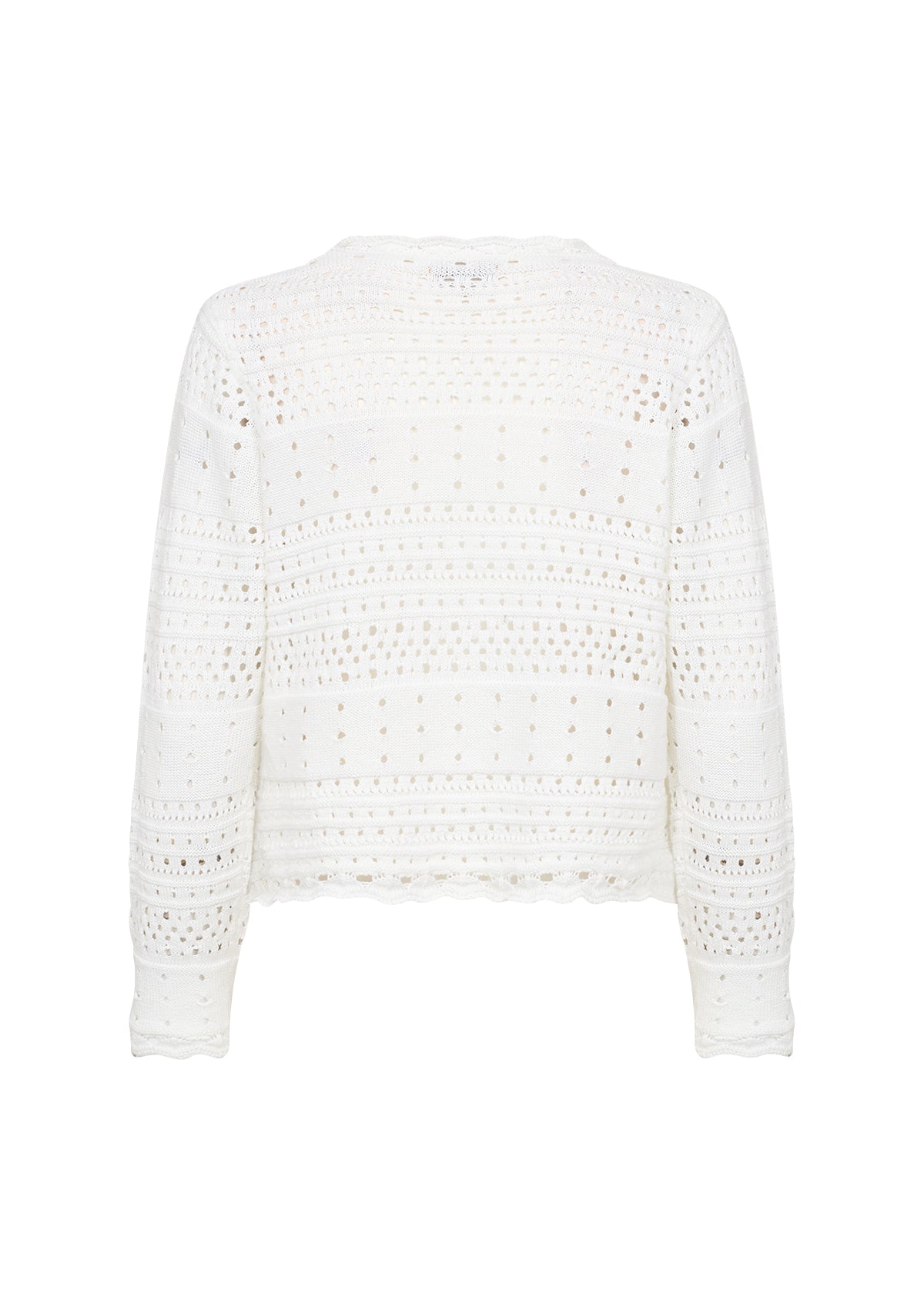 Soyaconcept Crochet Tie Front Jacket