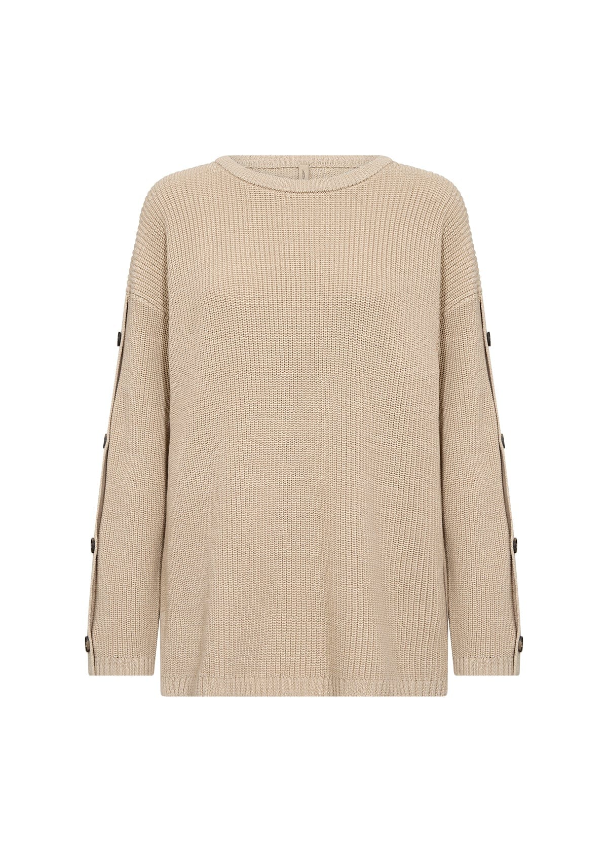 Soyaconcept Button Sleeve Knit