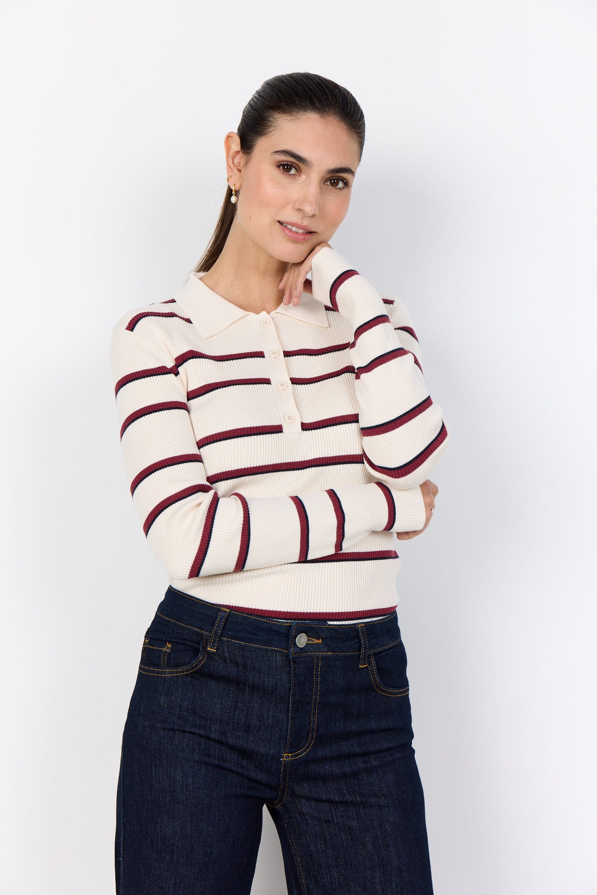 Soyaconcept Mixed Stripe Knit