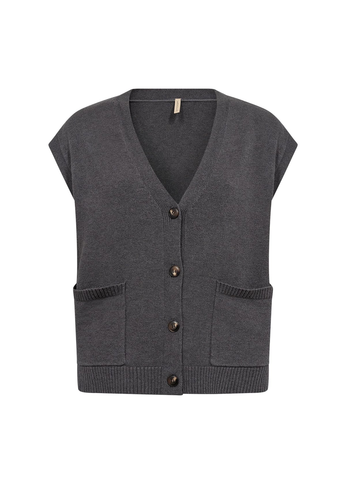 Soyaconcept Button Waistcoat