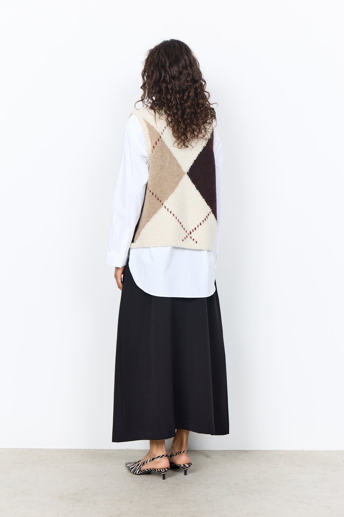 Soyaconcept Argyle Waistcoat