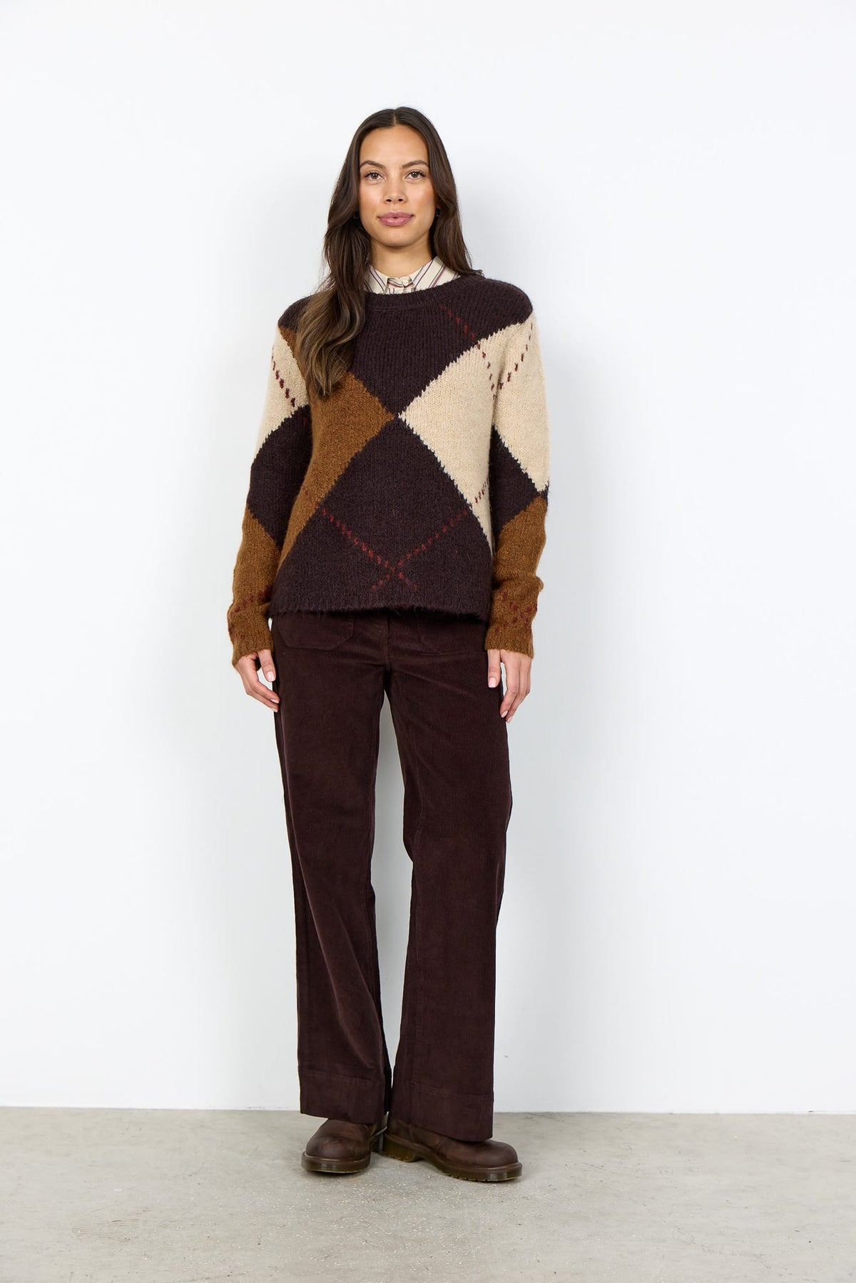 Soyaconcept Argle Knit Sweater