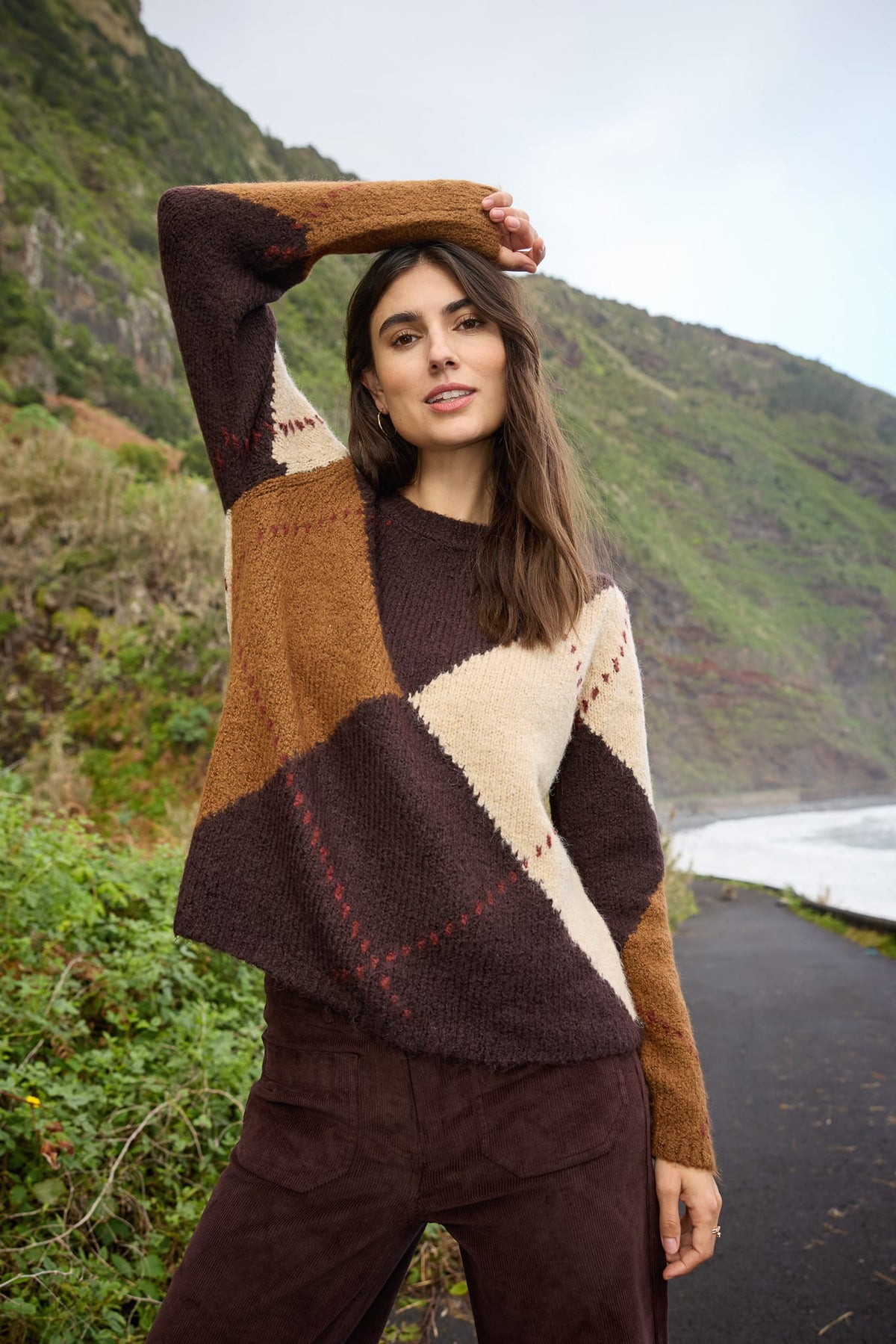Soyaconcept Argle Knit Sweater