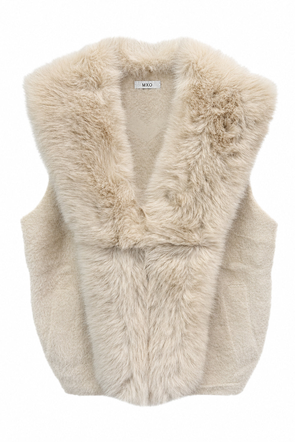 Kartner Faux Fur Knit Gilet