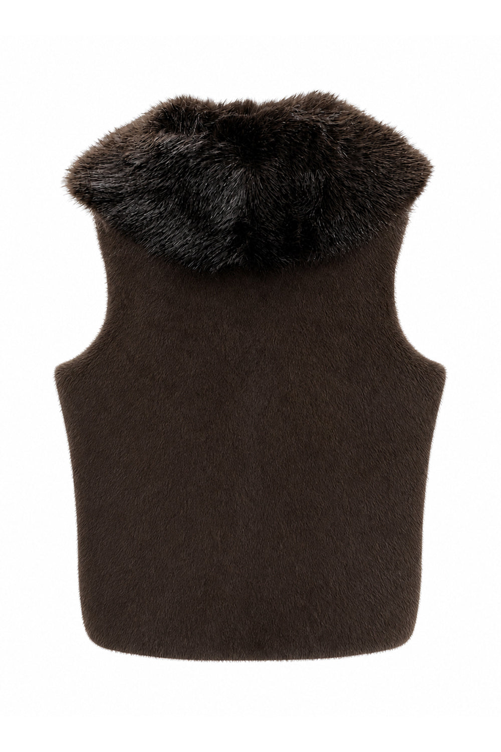 Kartner Faux Fur Knit Gilet