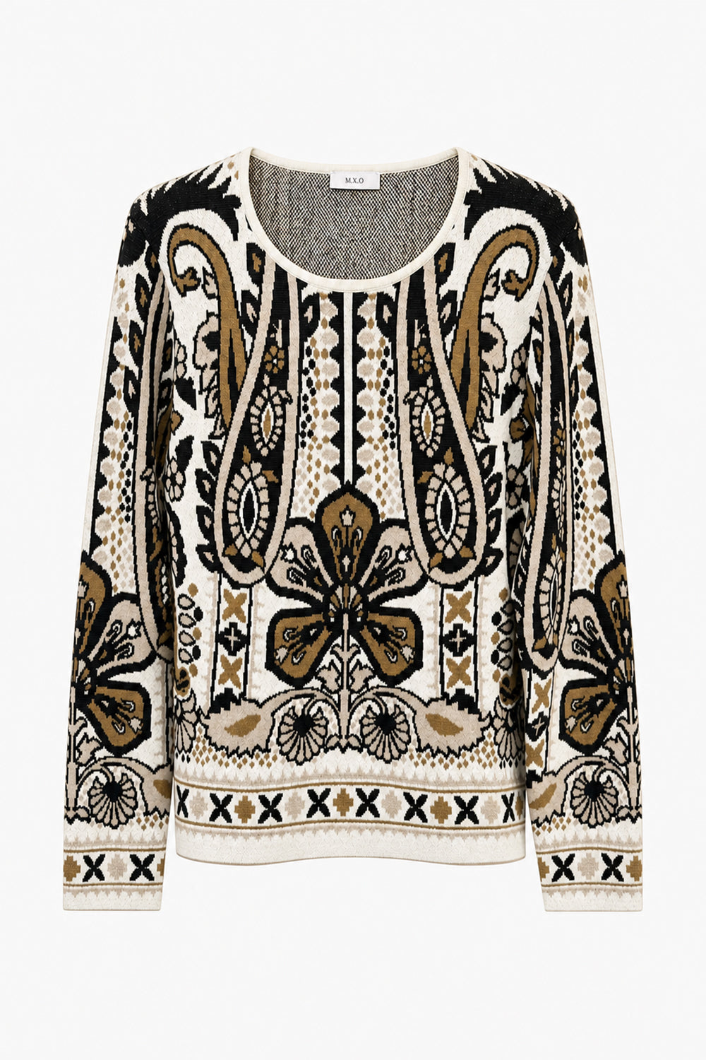 Kartner Lotus Print Knit