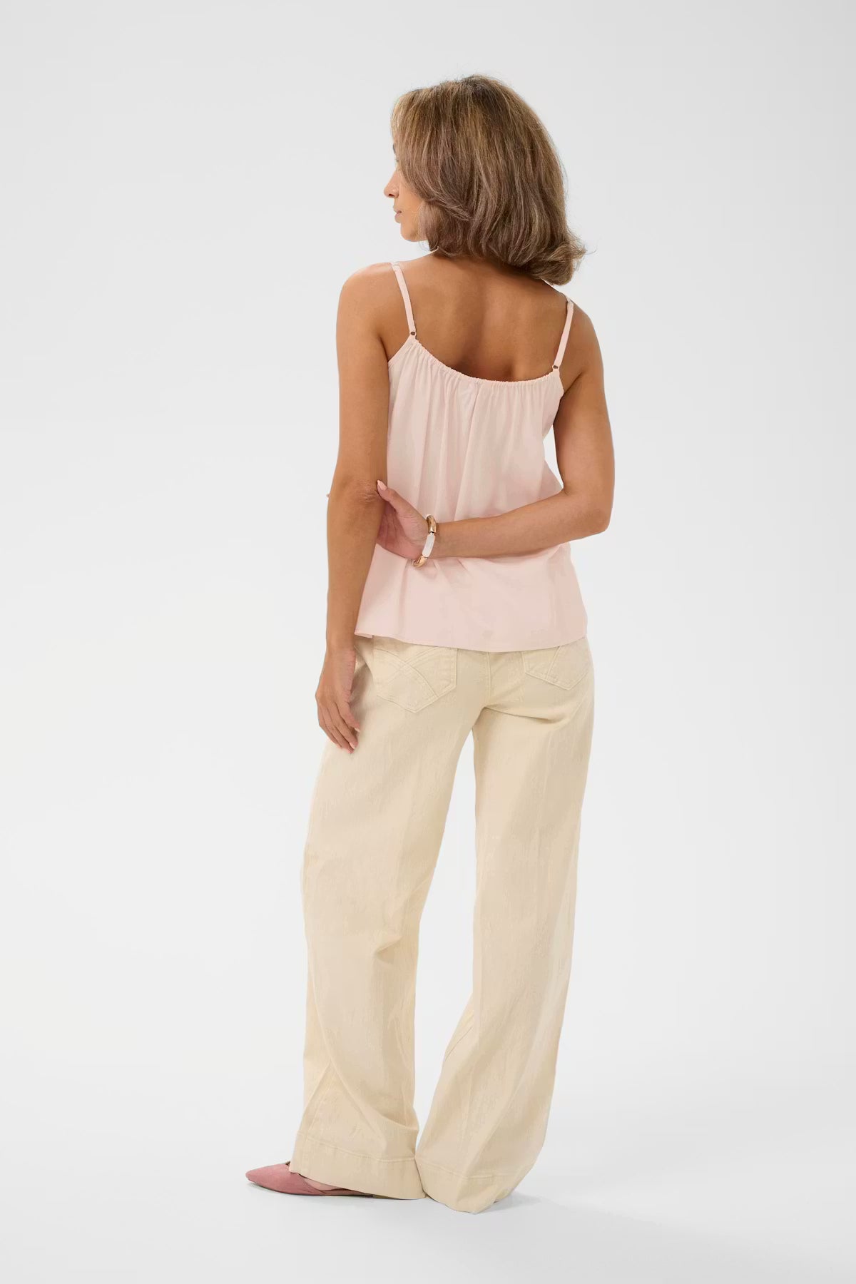 CREAM Lace Cami