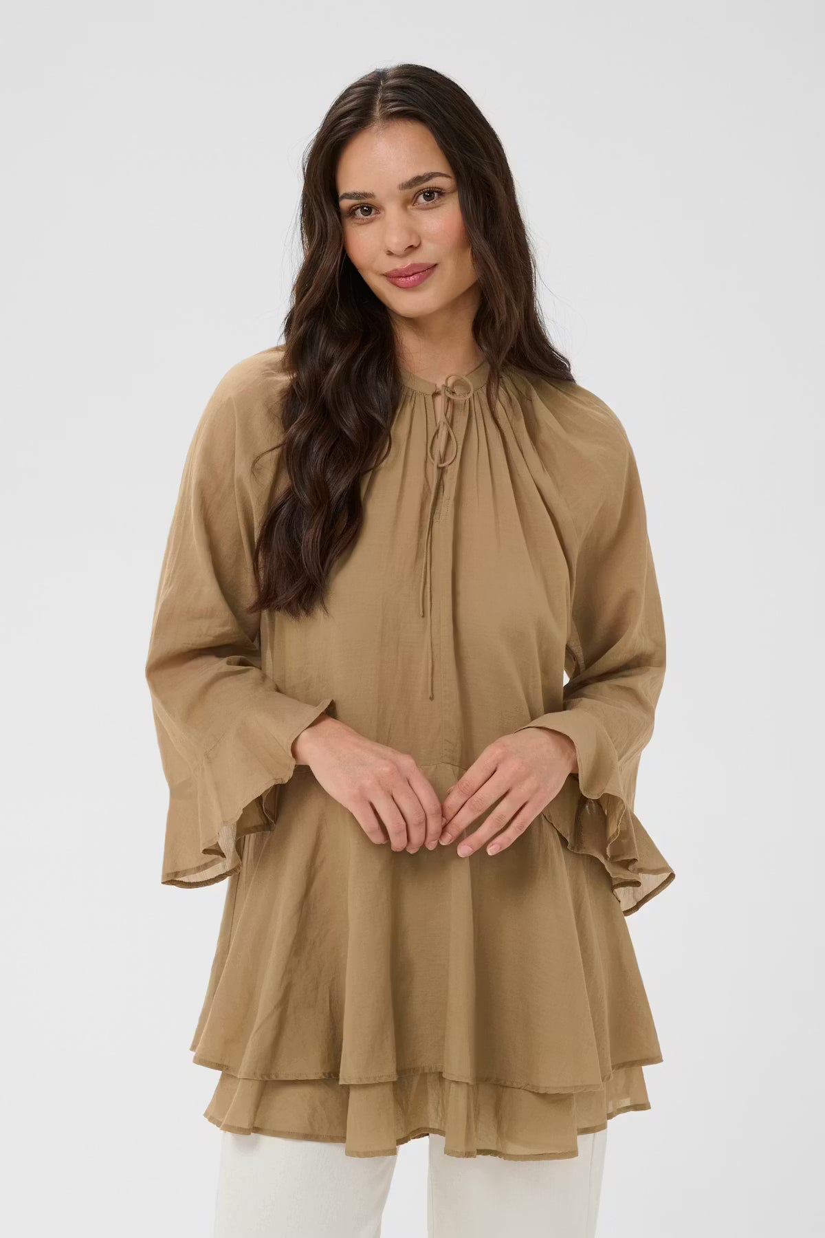 Kaffe Fluted Tunic
