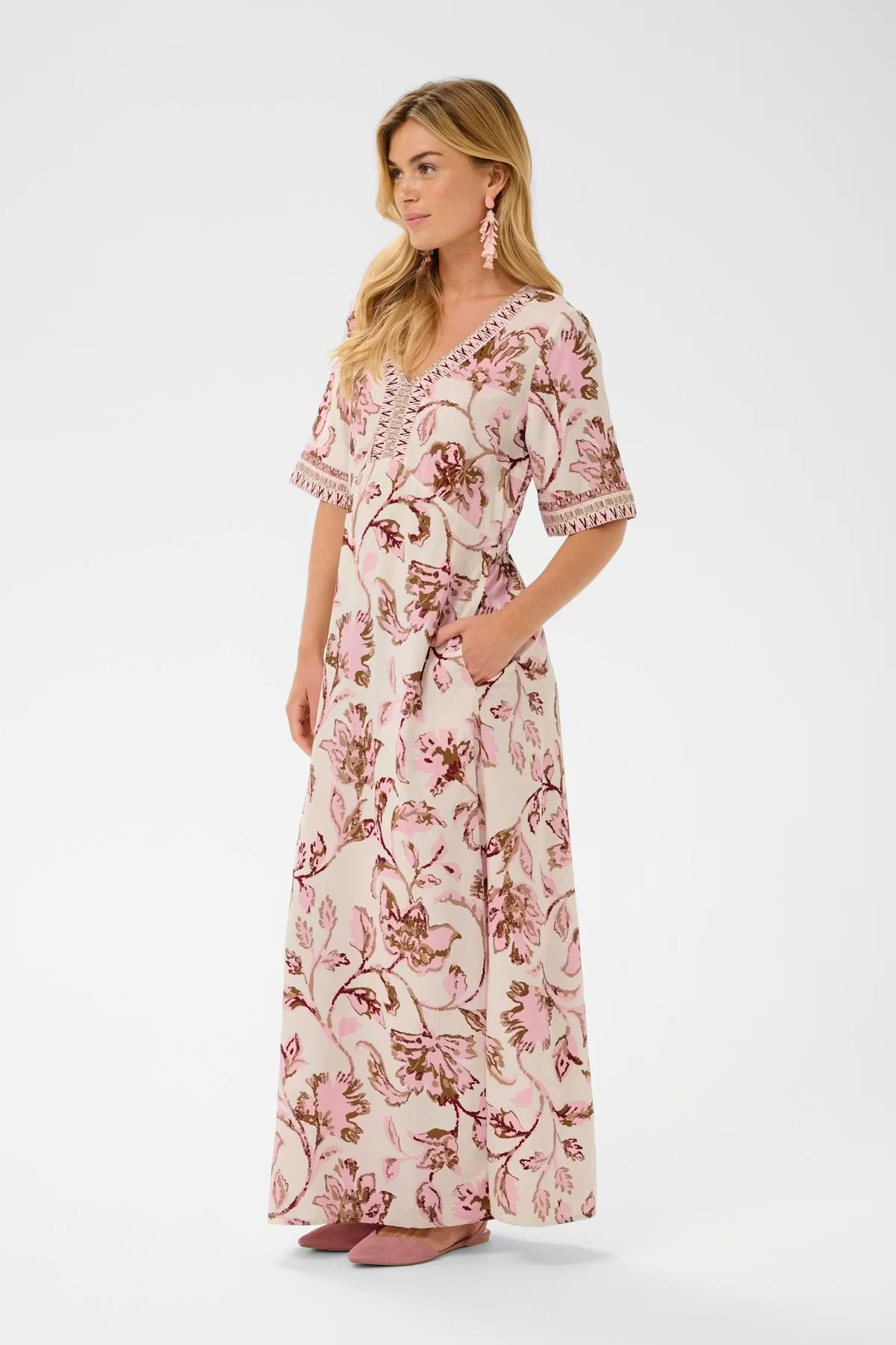 CREAM Boho Dress