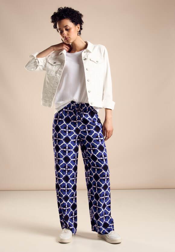 Street One Wide Leg Trouser