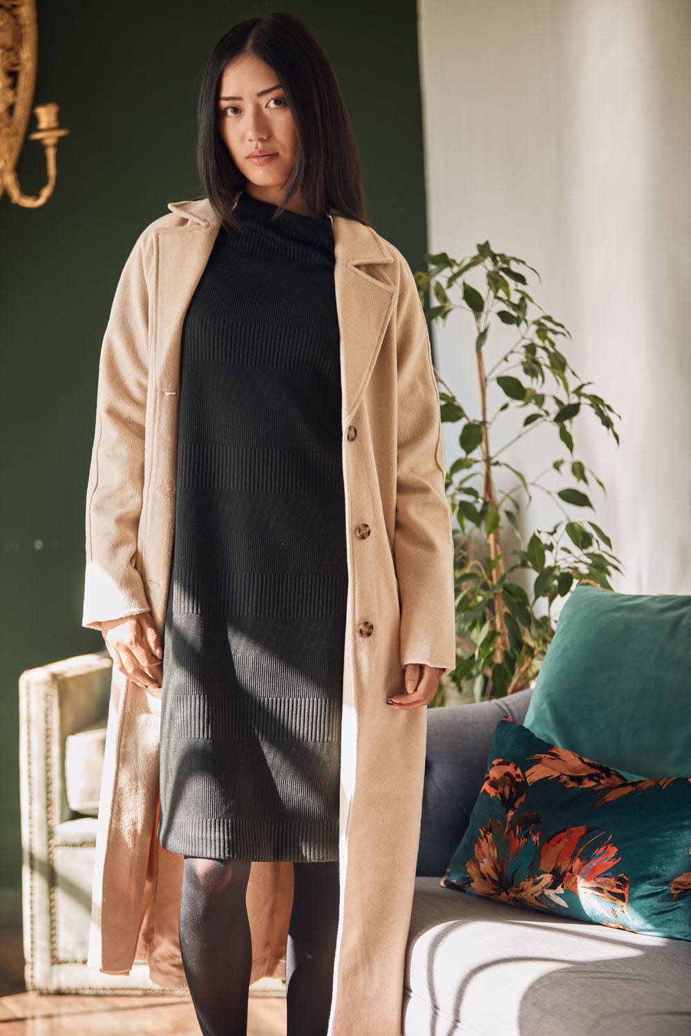 Soyaconcept Classic Belted Coat