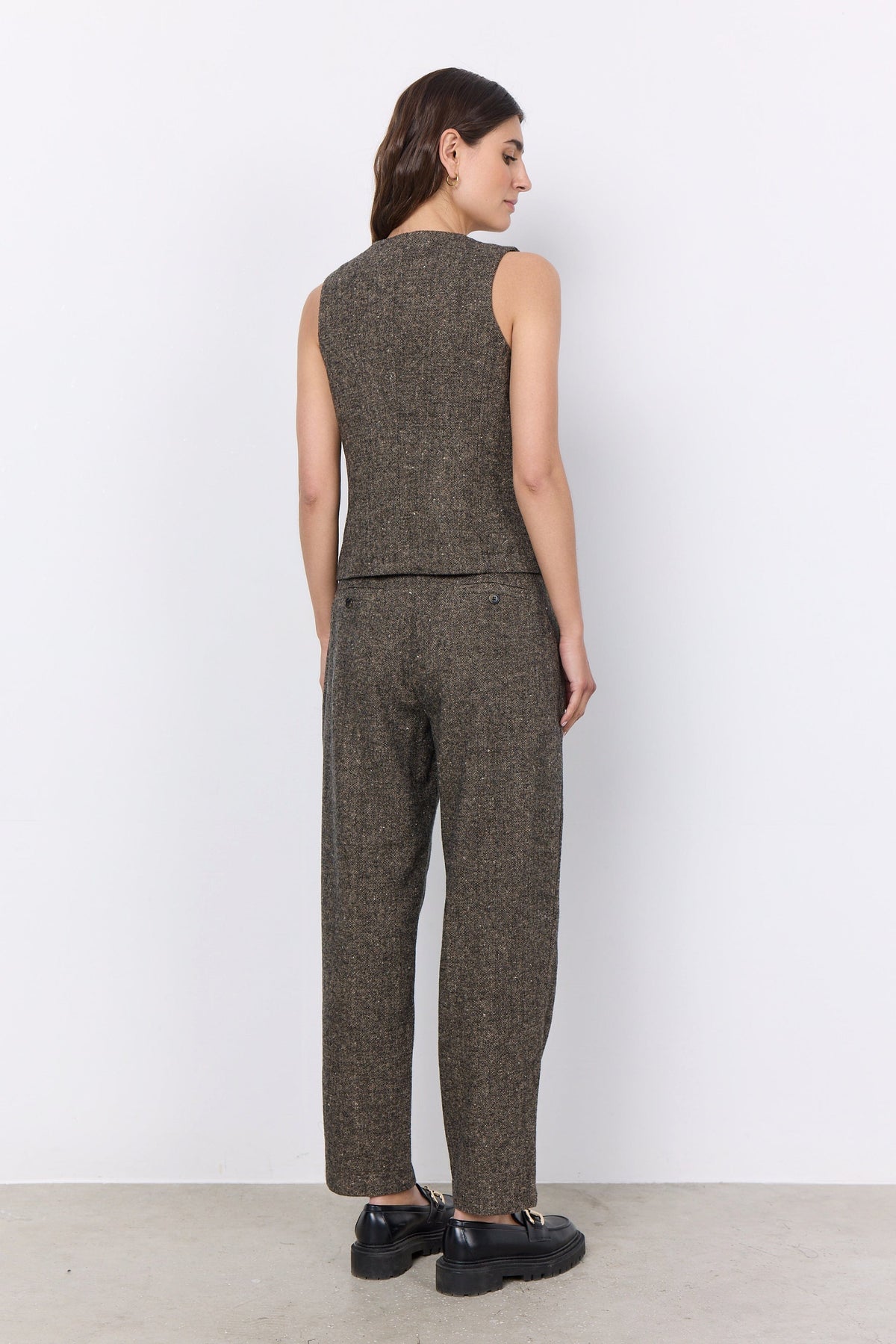 Soyaconcept Tweed Waistcoat