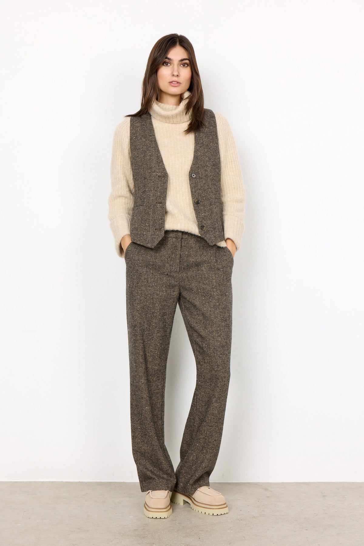 Soyaconcept Tweed Trouser