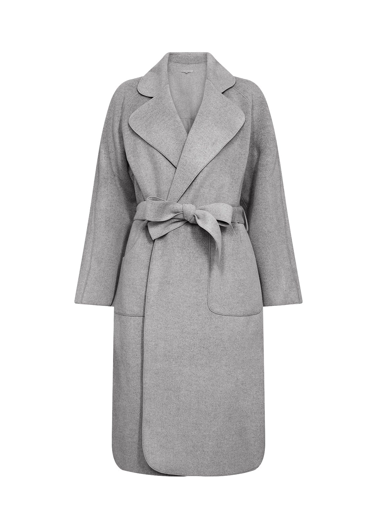 Soyaconcept Belted Felt Coat