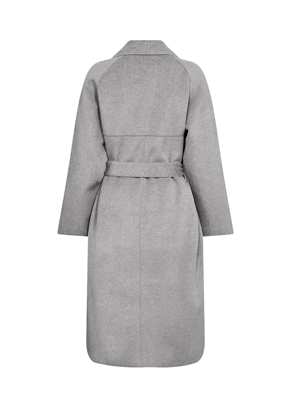 Soyaconcept Belted Felt Coat