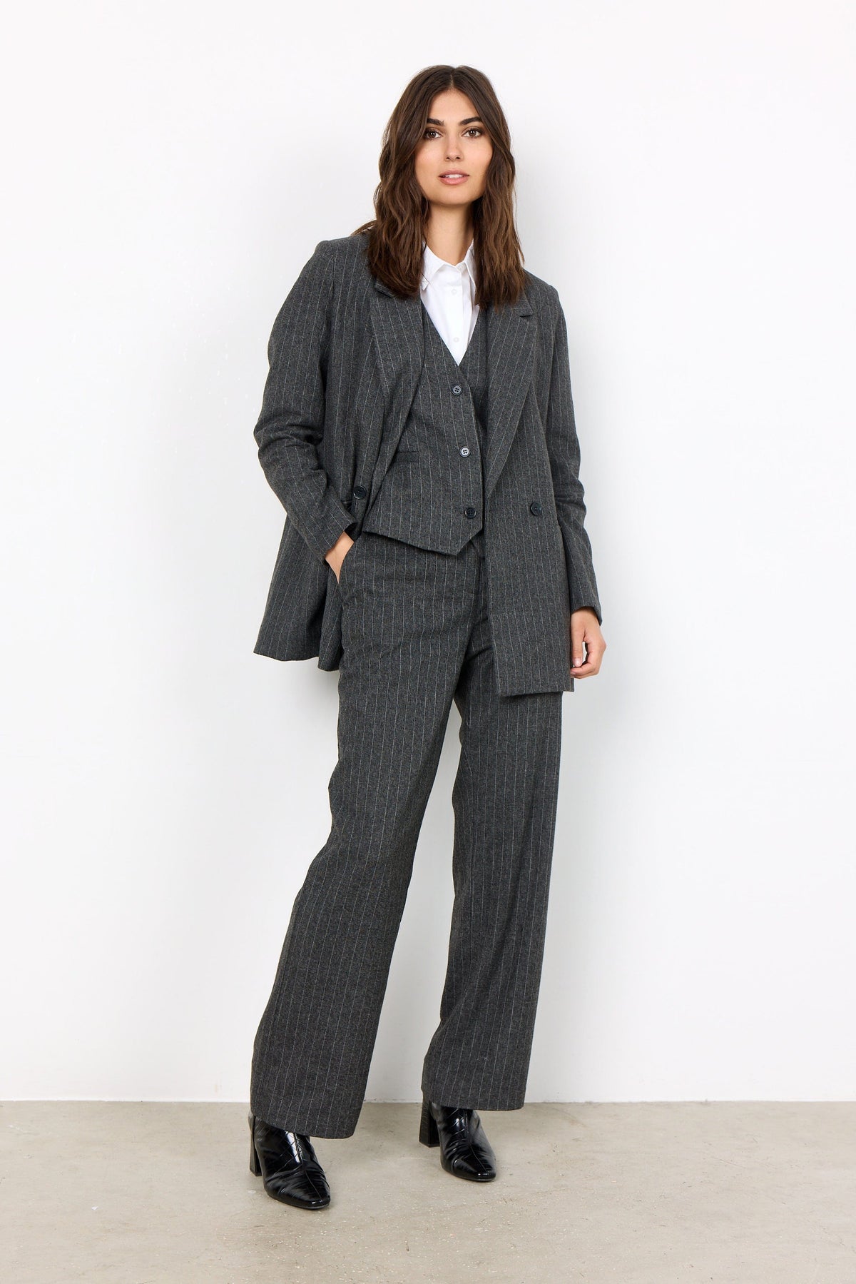 Soyaconcept Pinstripe Blazer