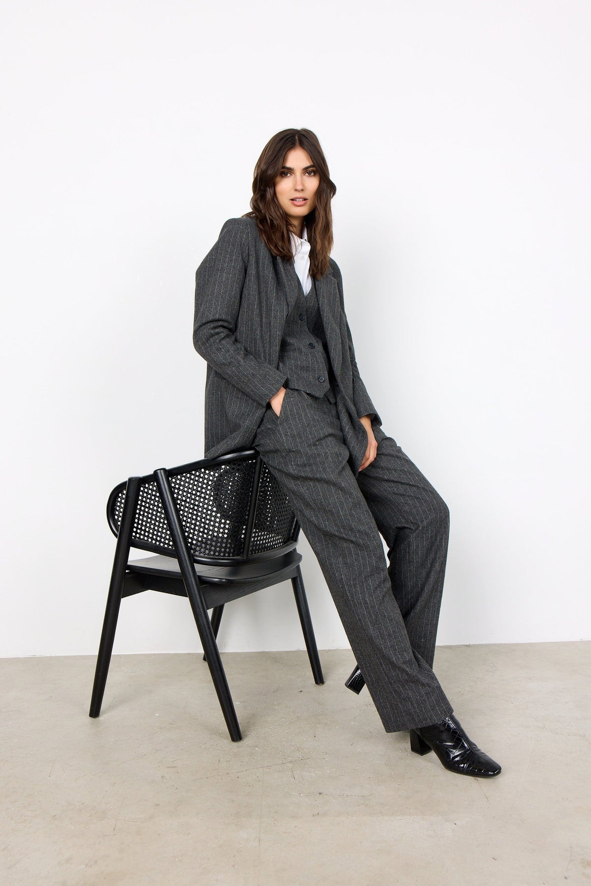 Soyaconcept Pinstripe Blazer