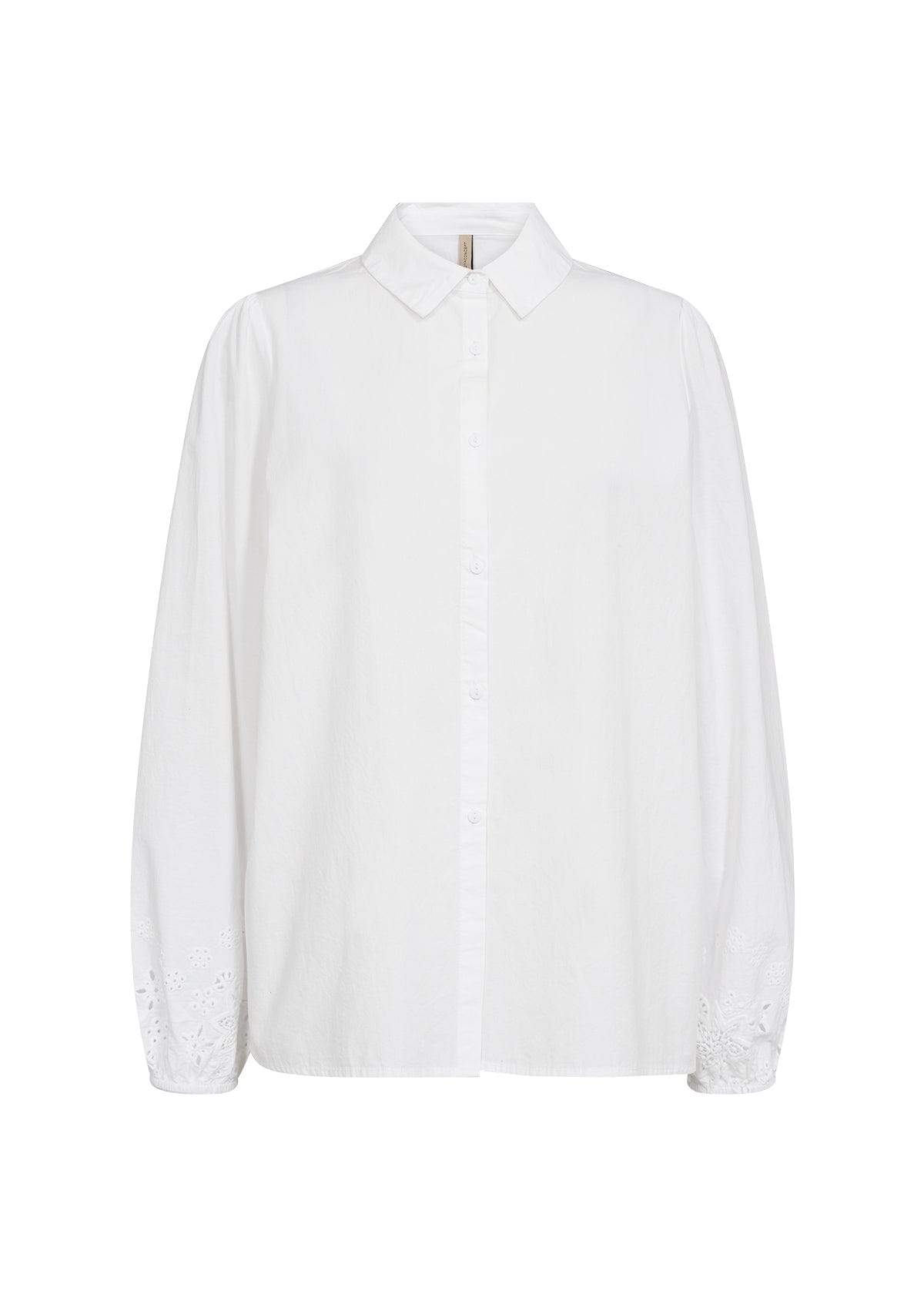 Soyaconcept Broderie Puffed Cuff Shirt