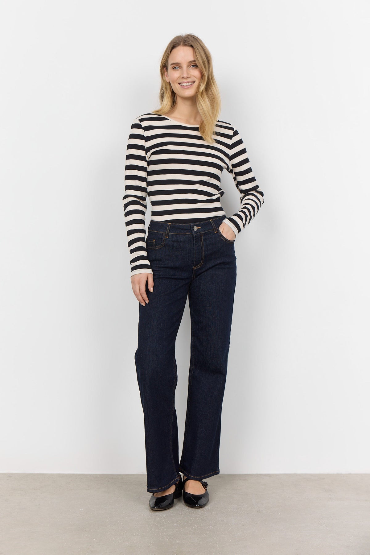 Soyaconcept Wide Leg Denim Jeans