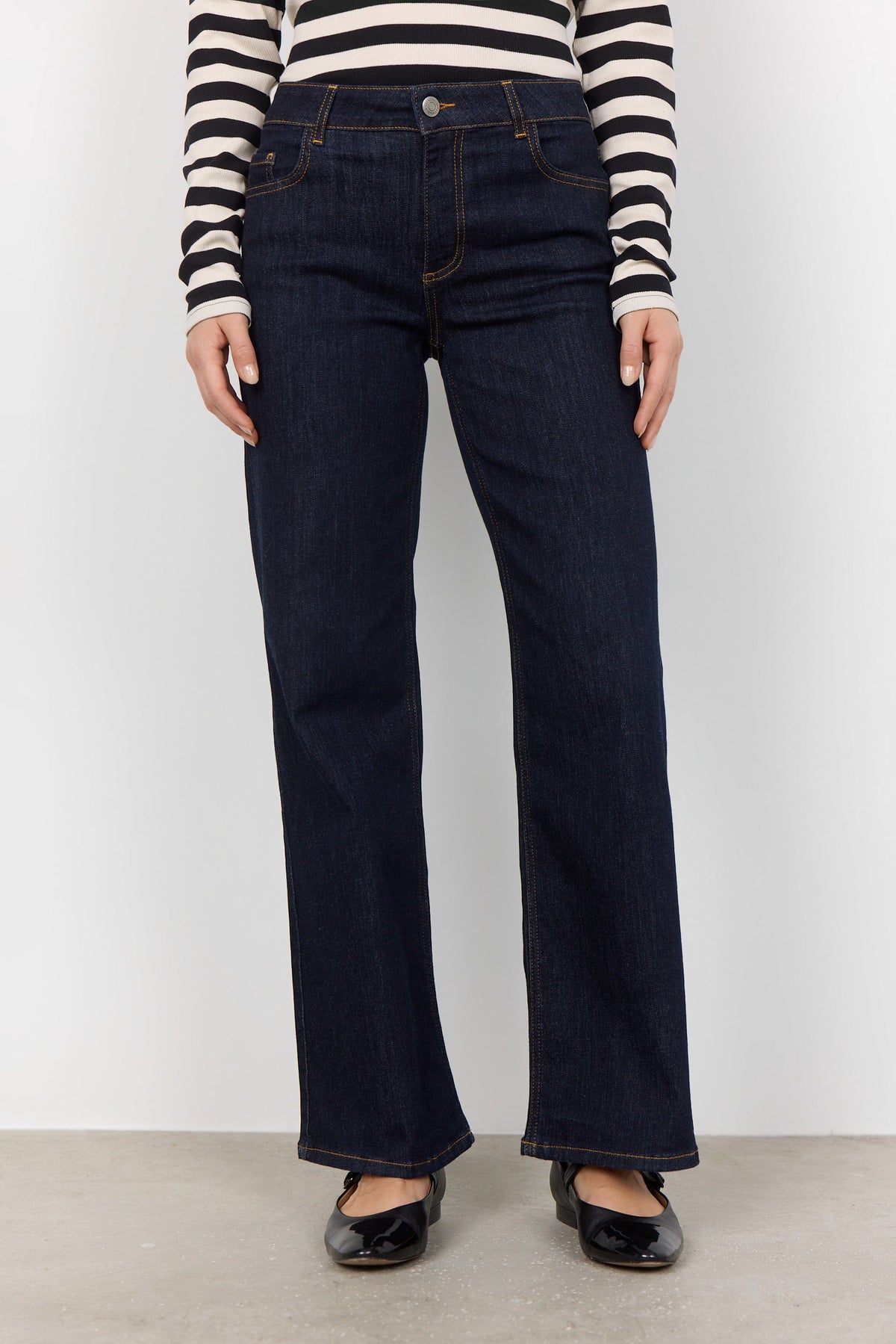 Soyaconcept Wide Leg Denim Jeans