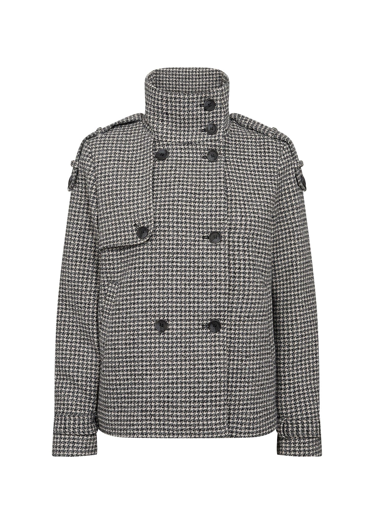 Soyaconcept  Short Houndstooth Coat