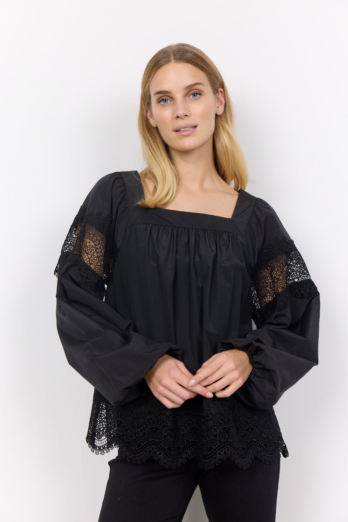 Soyaconcept Square Neck Blouse