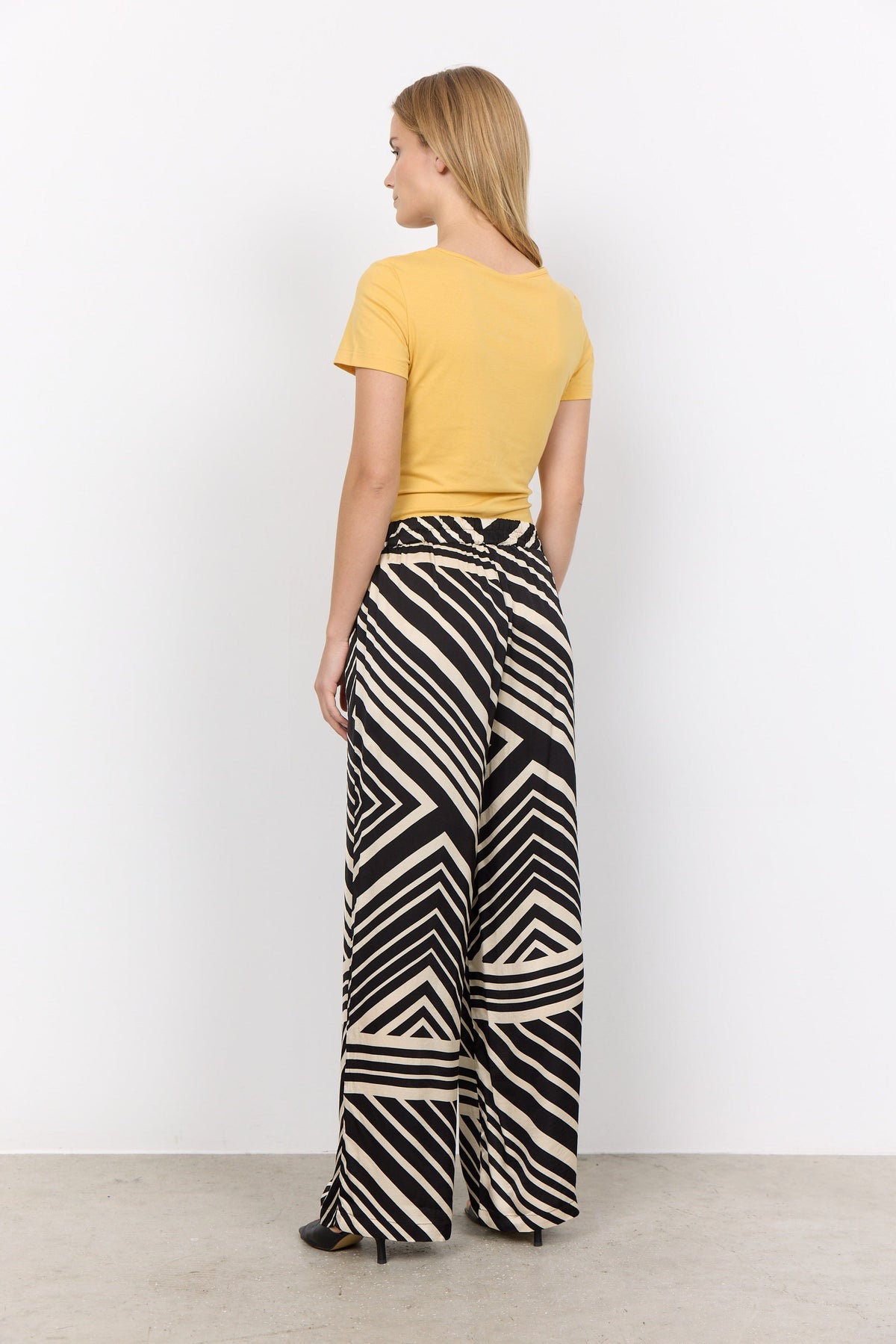 Soyaconcept Chevron Print Trouser