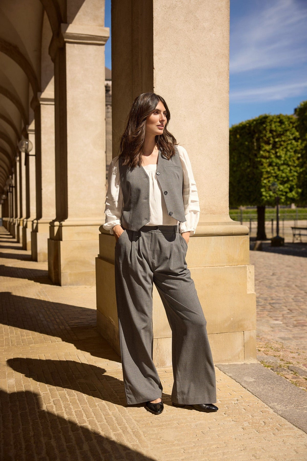 Soyaconcept Pleat Front Suit Trouser