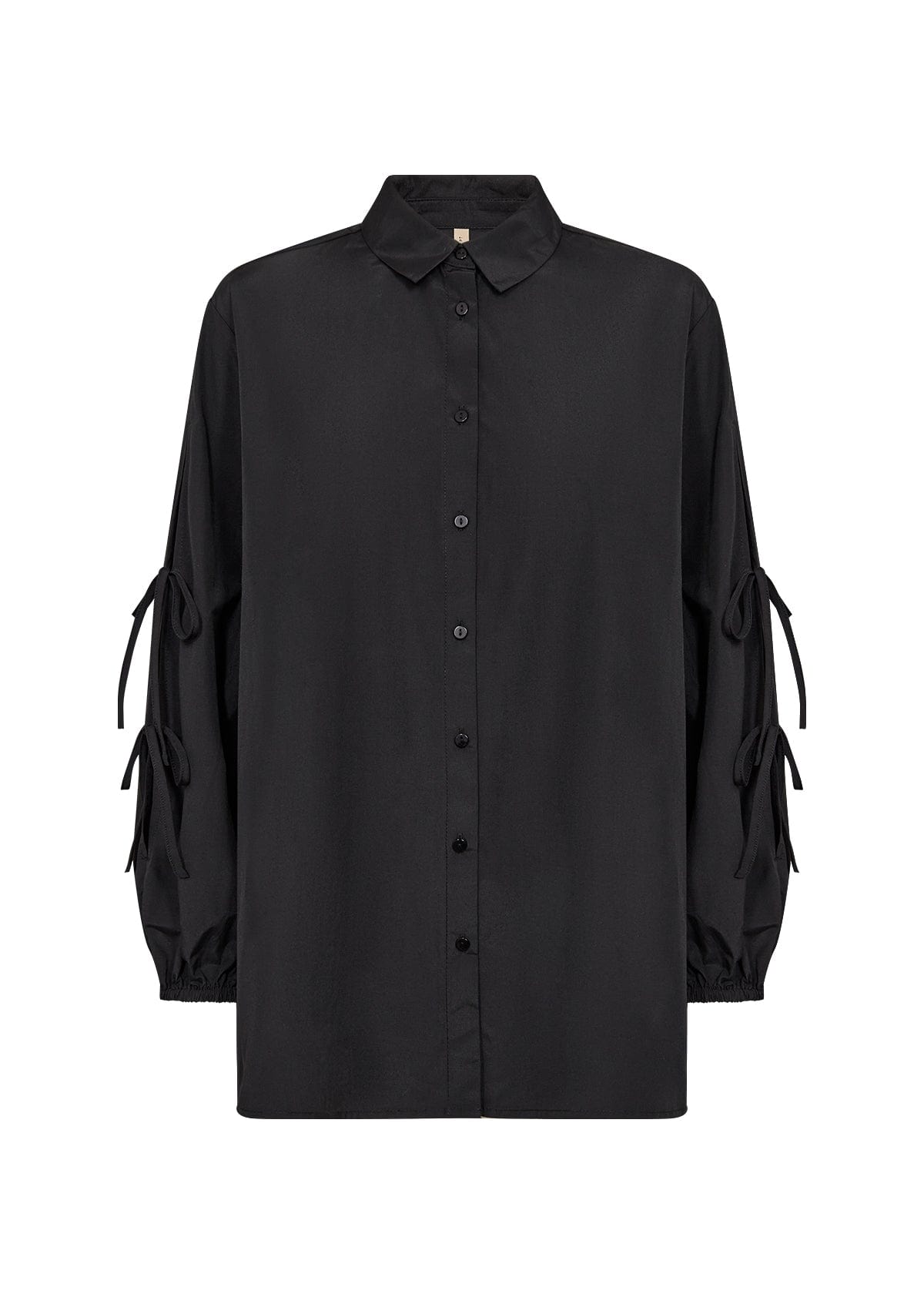 Soyaconcept Tie Side Cotton Shirt