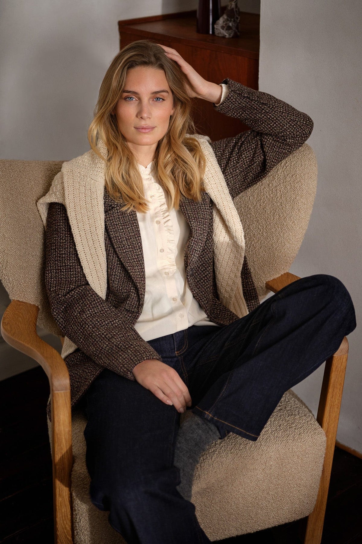 Soyaconcept Check Blazer