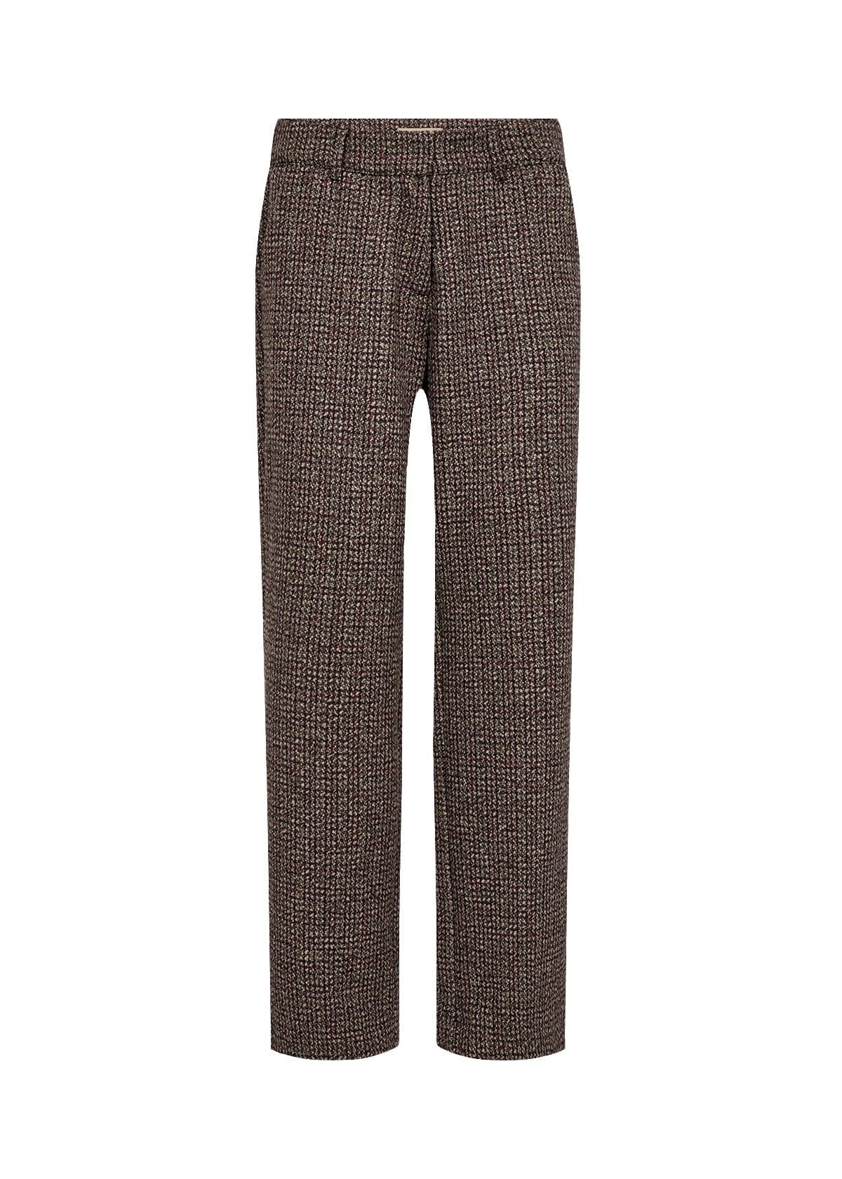 Soyaconcept Check Straight Leg Trouser