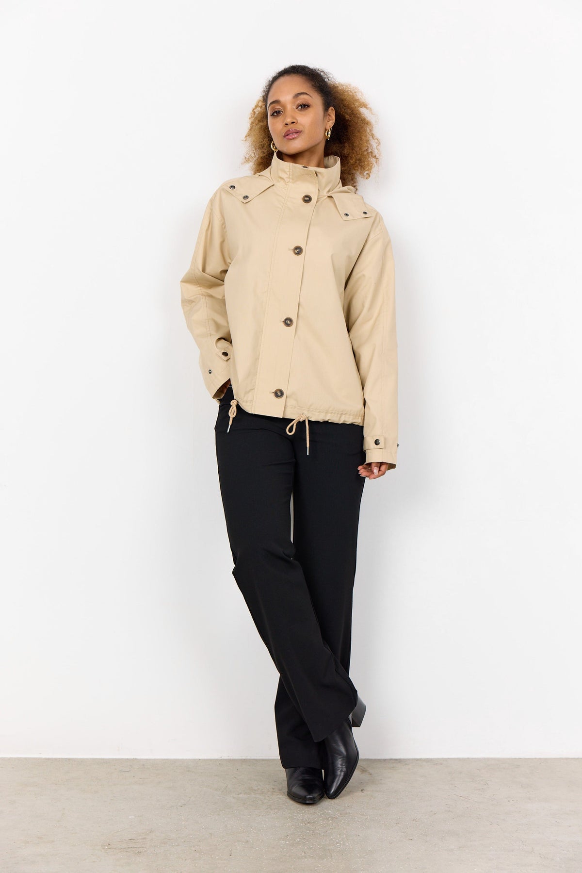 Soyaconcept Short Toggle End Coat