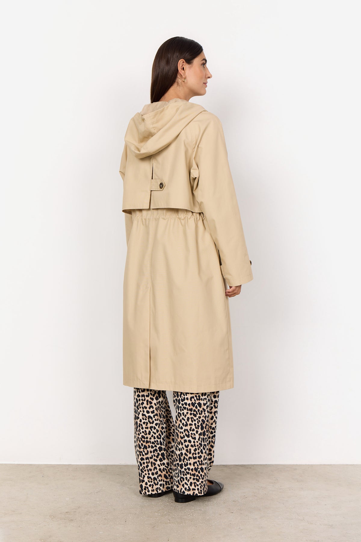 Soyaconcept Hooded Trench Coat