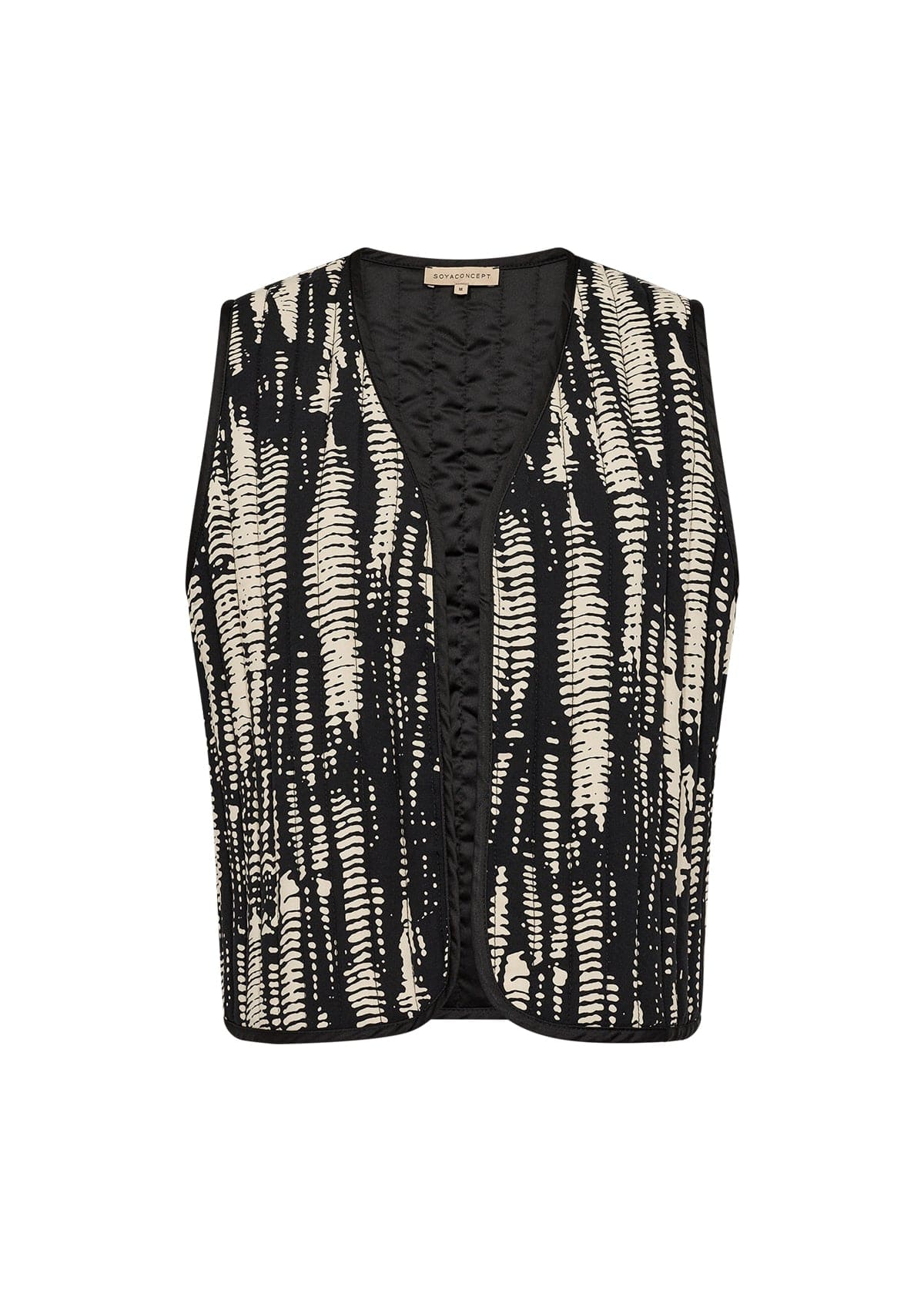 Soyaconcept Quilted Print Waistcoat