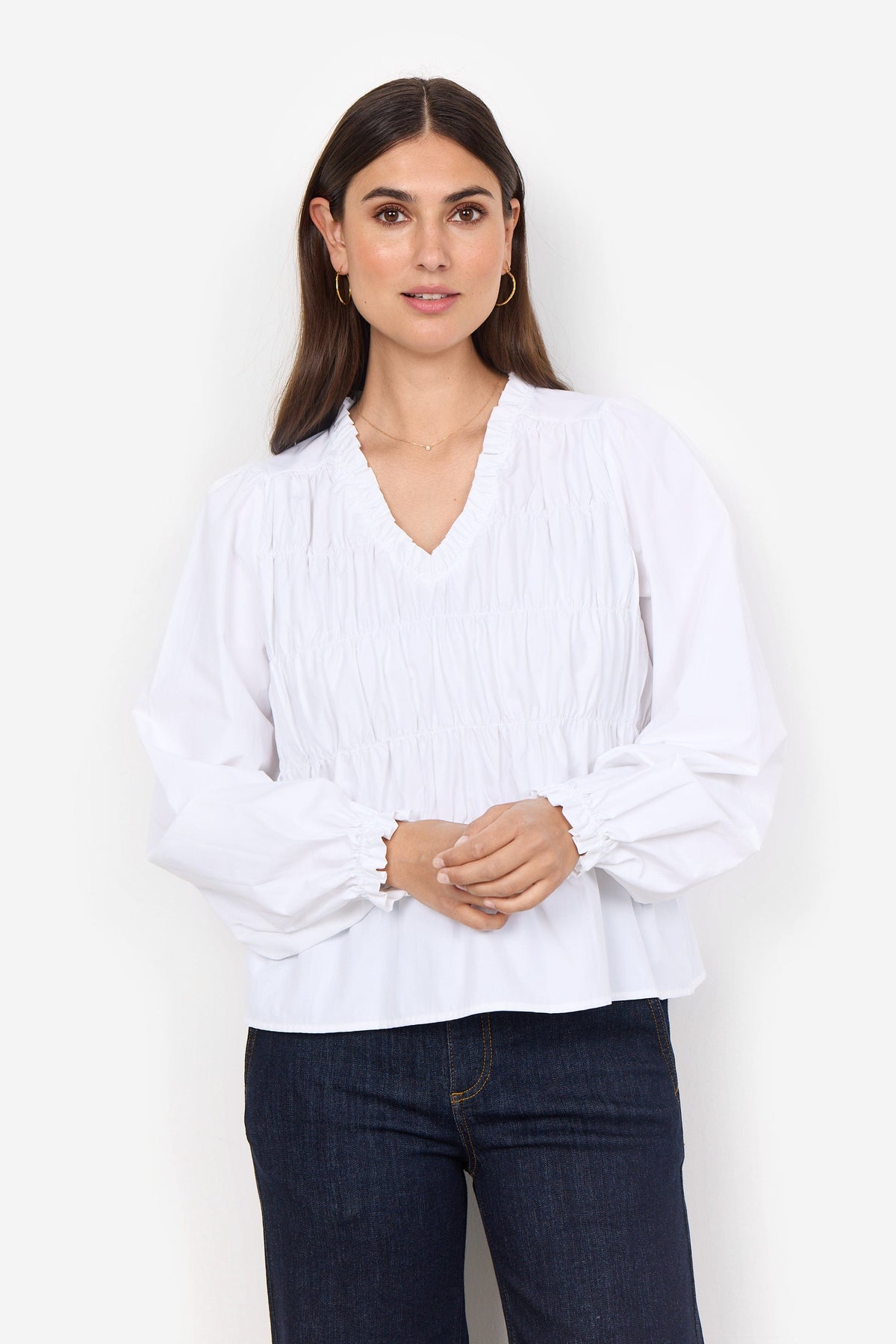 Soyaconcept Smocked Shirt