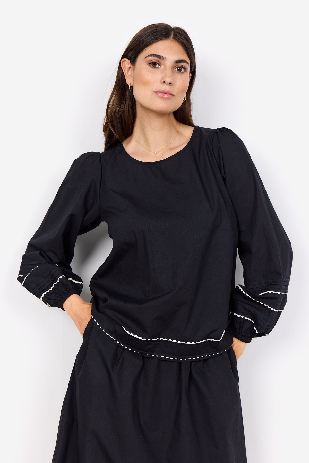 Soyaconcept Puff Sleeve Blouse