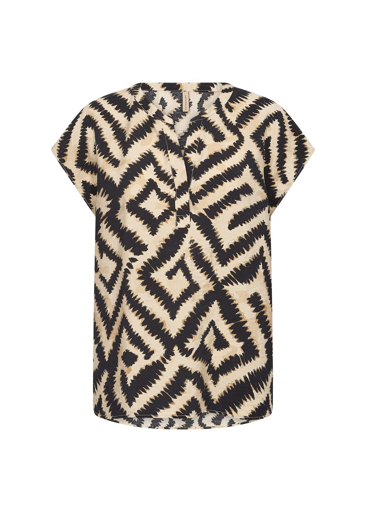 Soyaconcept V-Neck Print Top