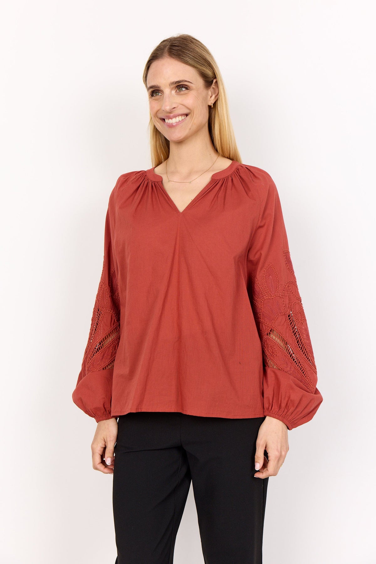 Soyaconcept Balloon Sleeve Blouse