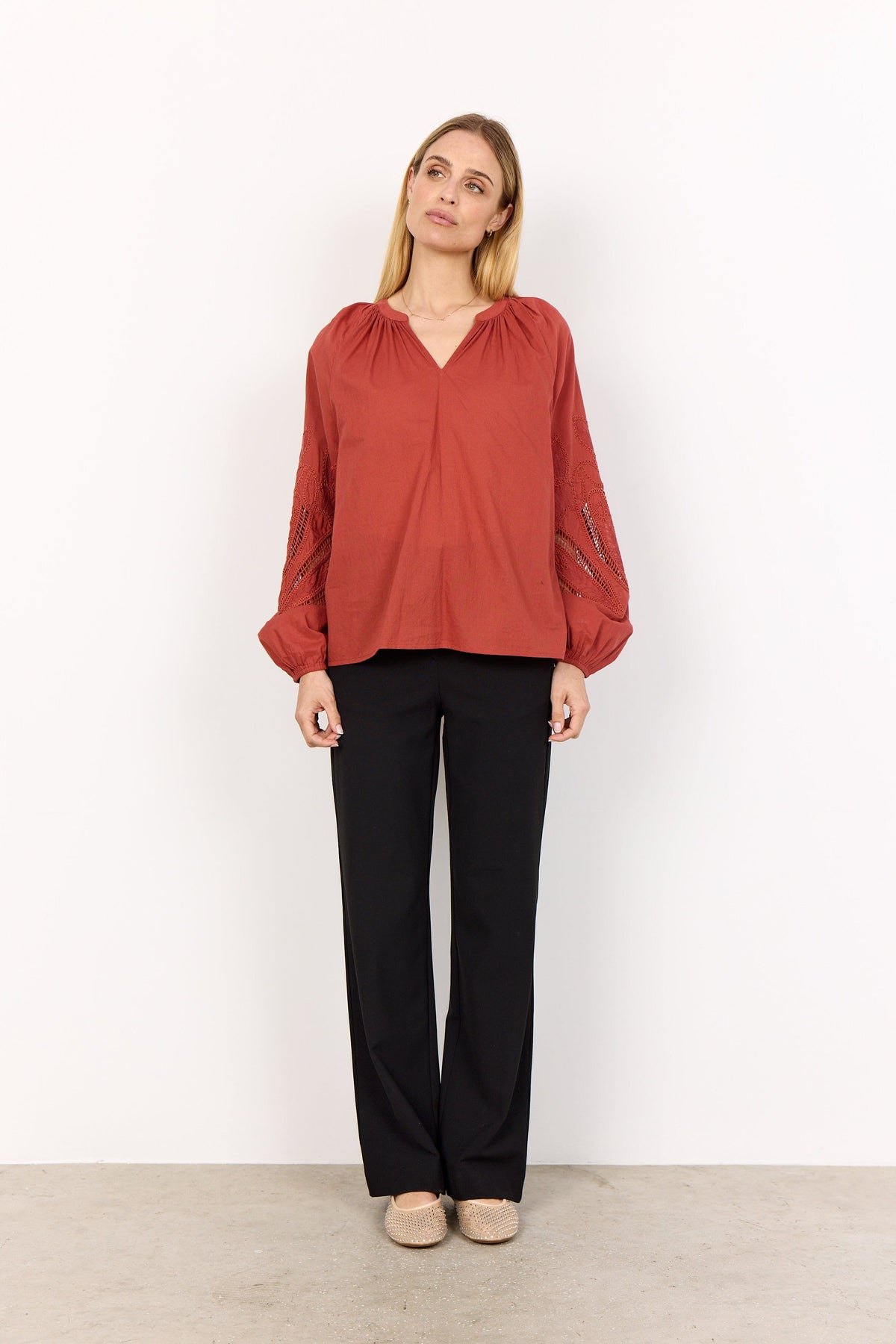 Soyaconcept Balloon Sleeve Blouse