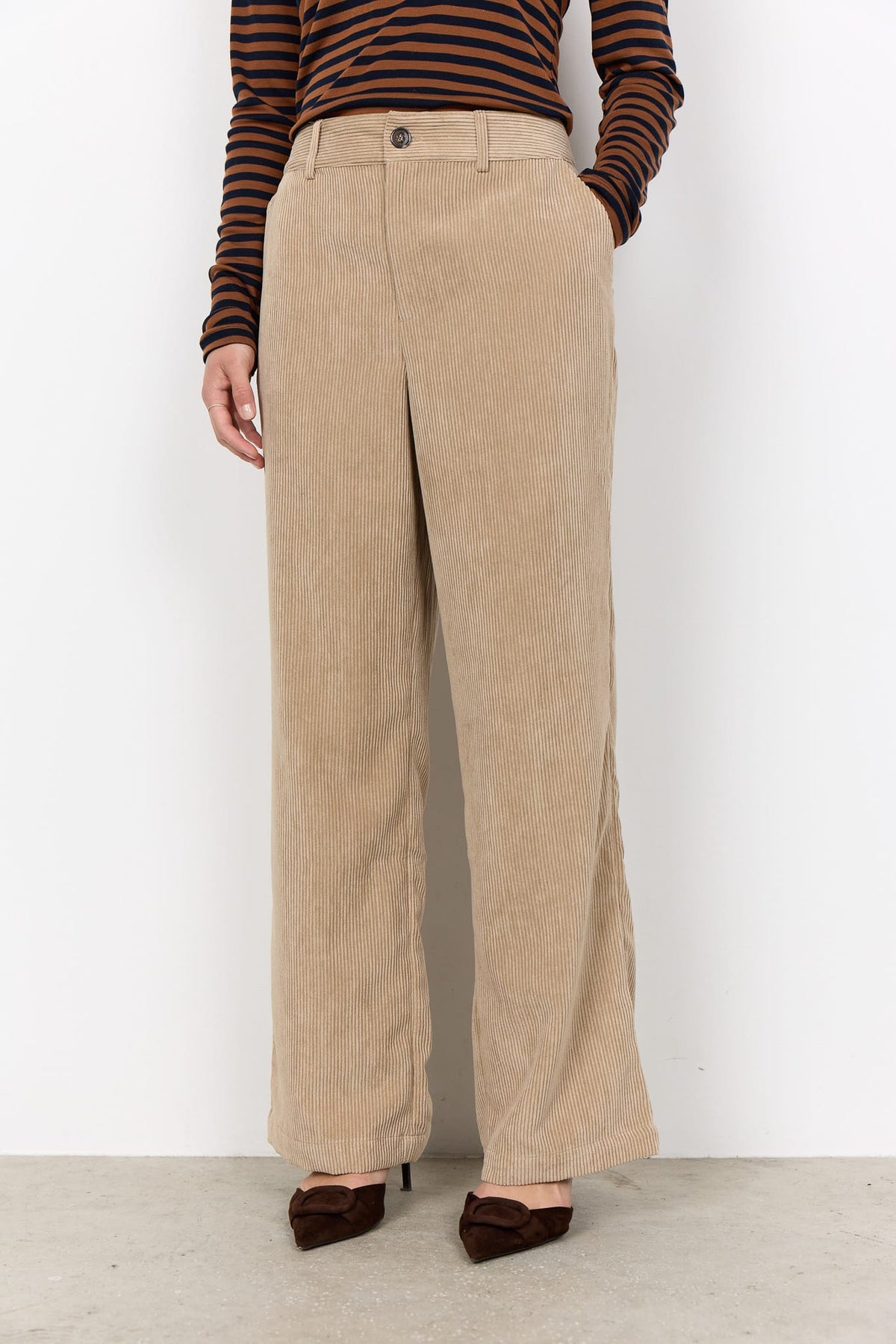 Soyaconcept Wide Cord Trouser