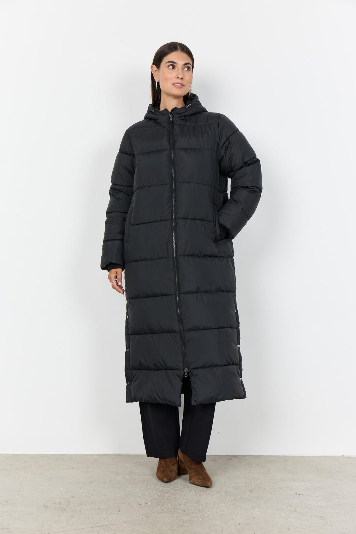 Soyaconcept Side Button Puffa Jacket