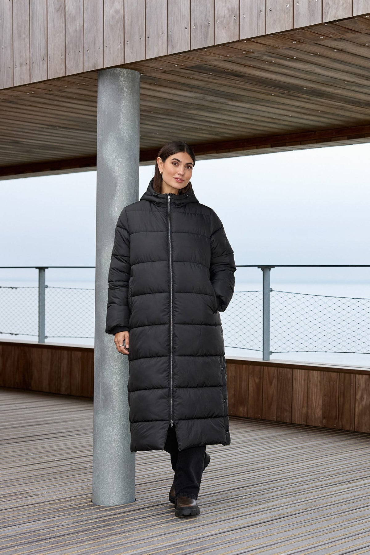 Soyaconcept Side Button Puffa Jacket