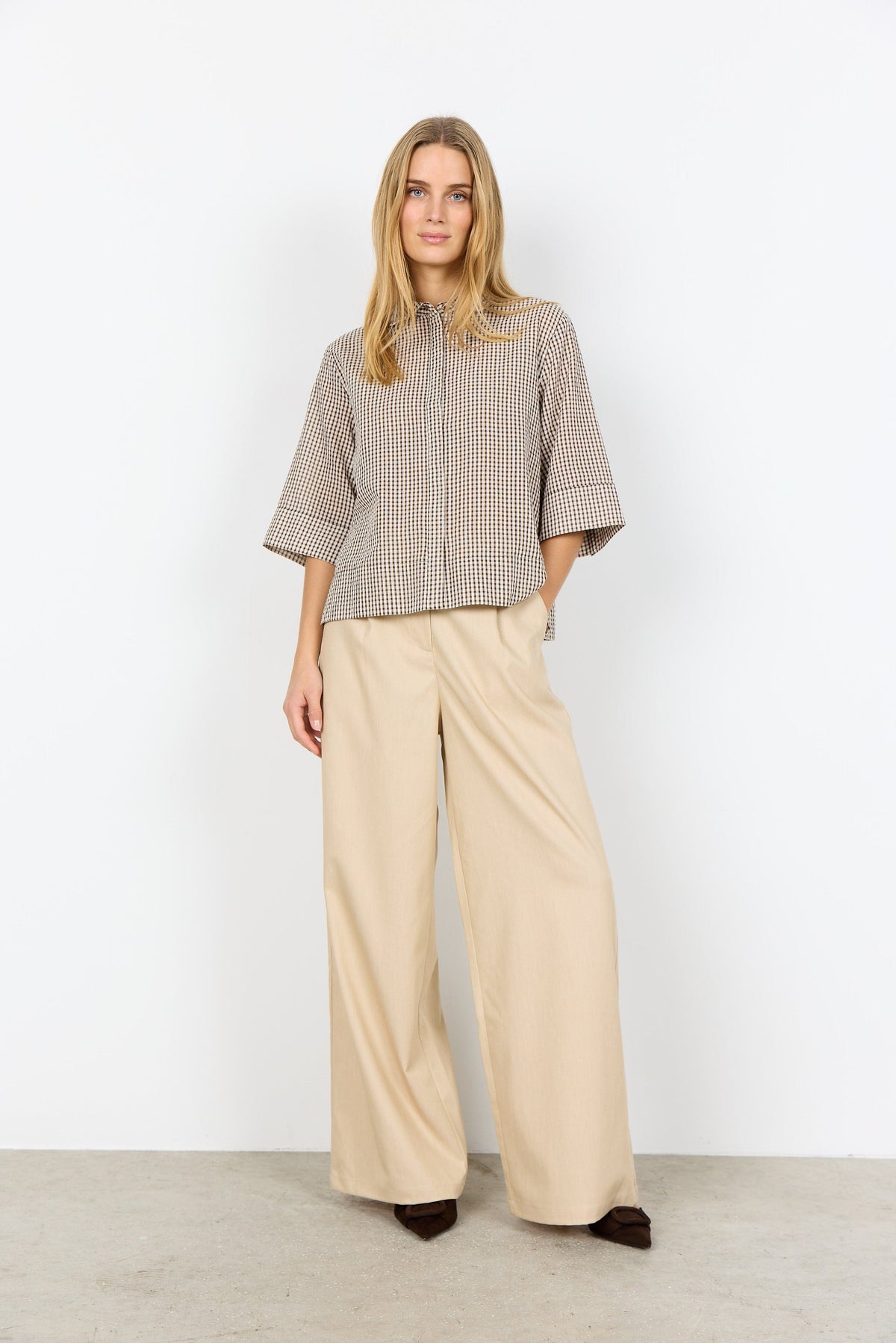 Soyaconcept Gingham Blouse