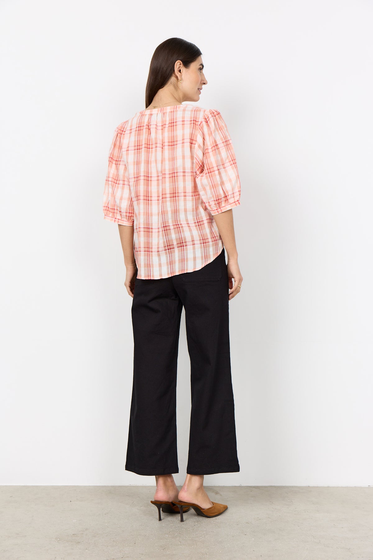 Soyaconcept Plaid Blouse