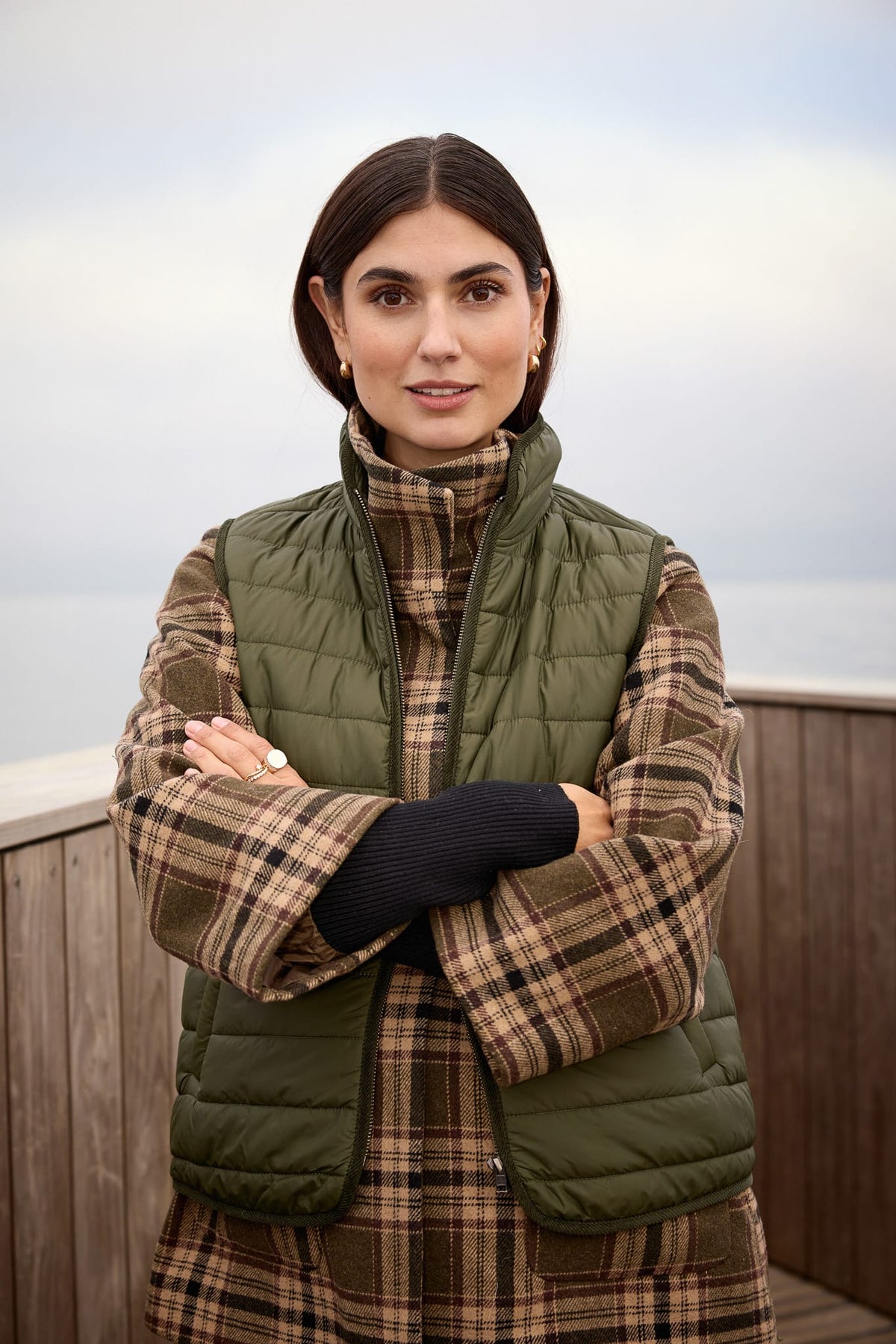 Soyaconcept Funnel Neck Jacket
