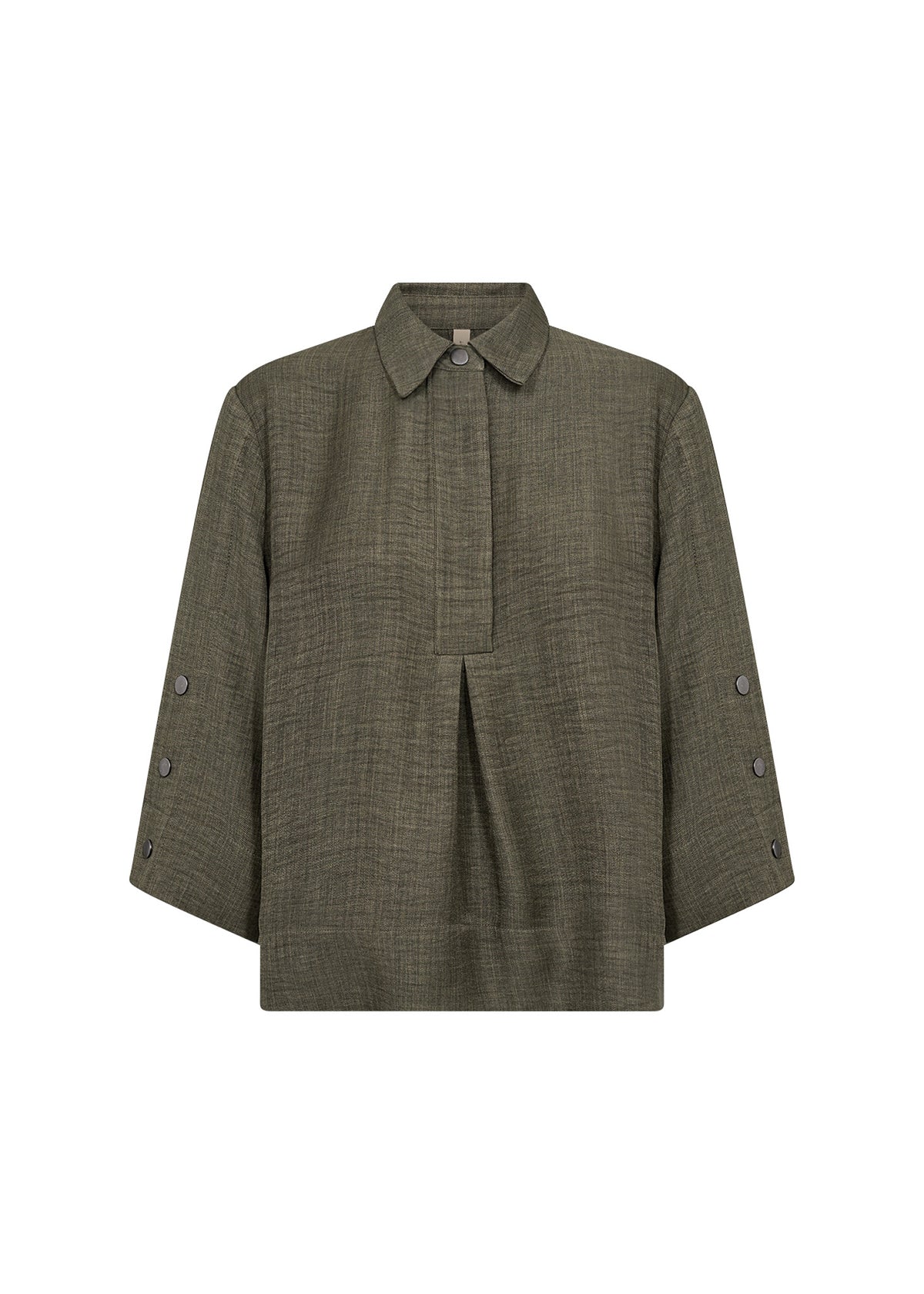 Soyaconcept Popper Button Blouse