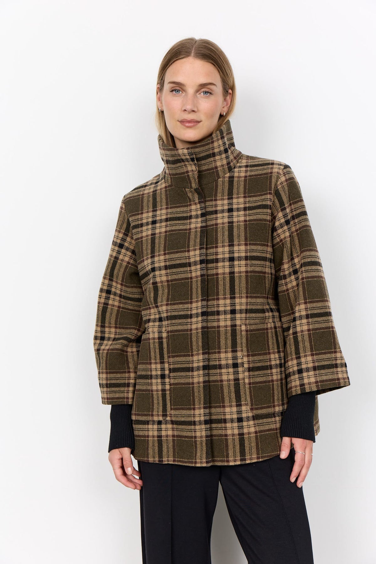 Soyaconcept Funnel Neck Jacket