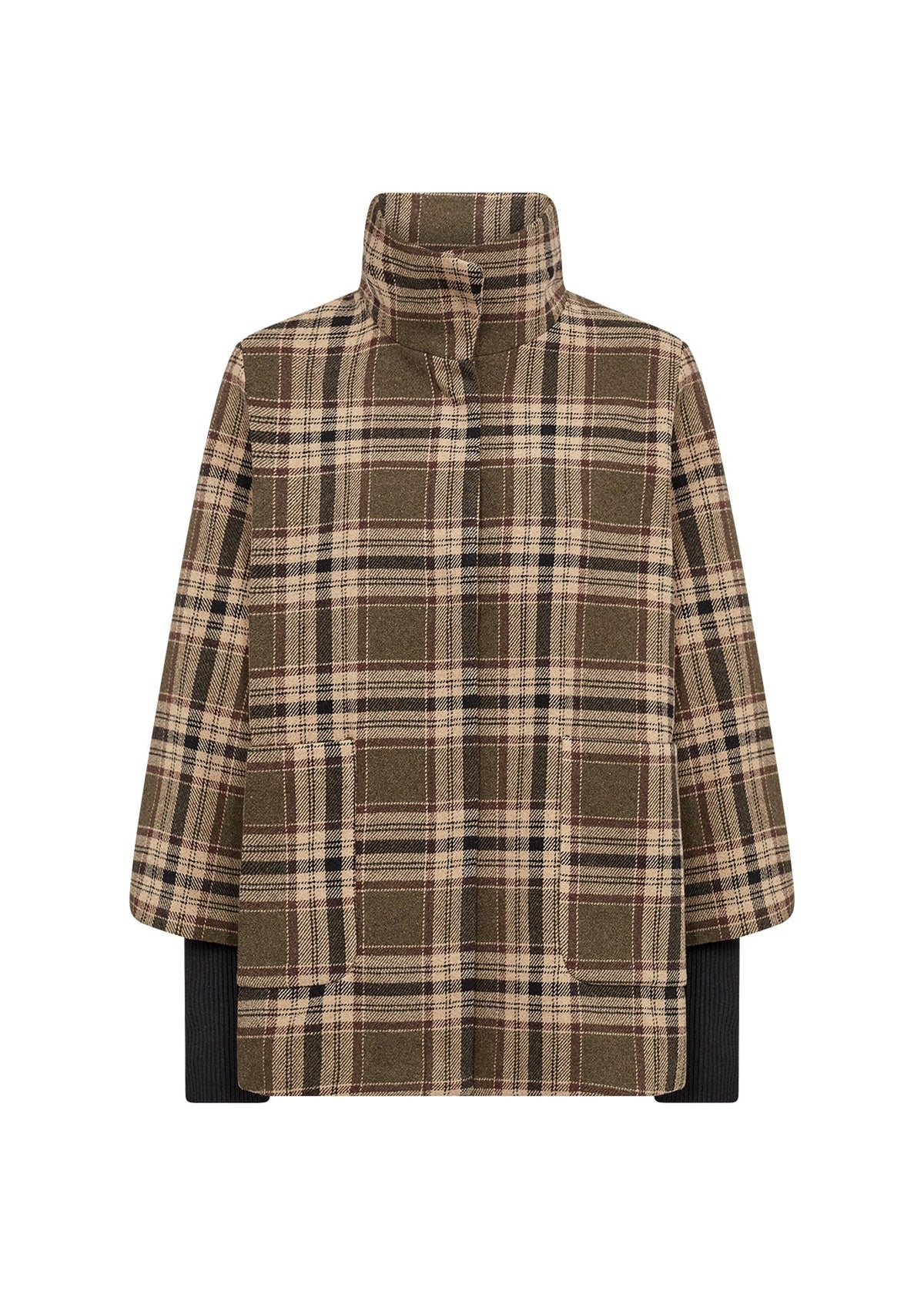Soyaconcept Funnel Neck Jacket