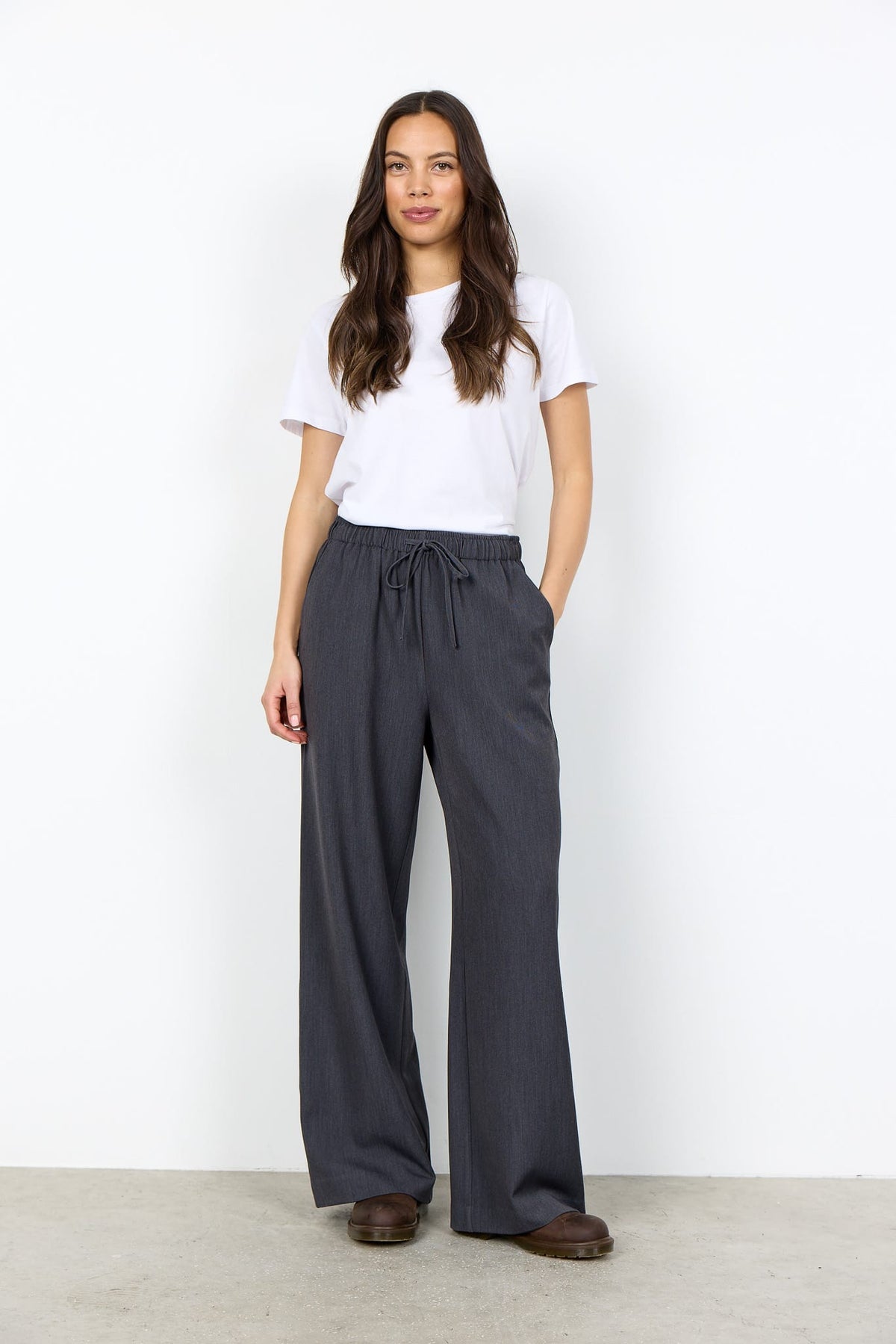 Soyaconcept Wide Leg Suit Trouser