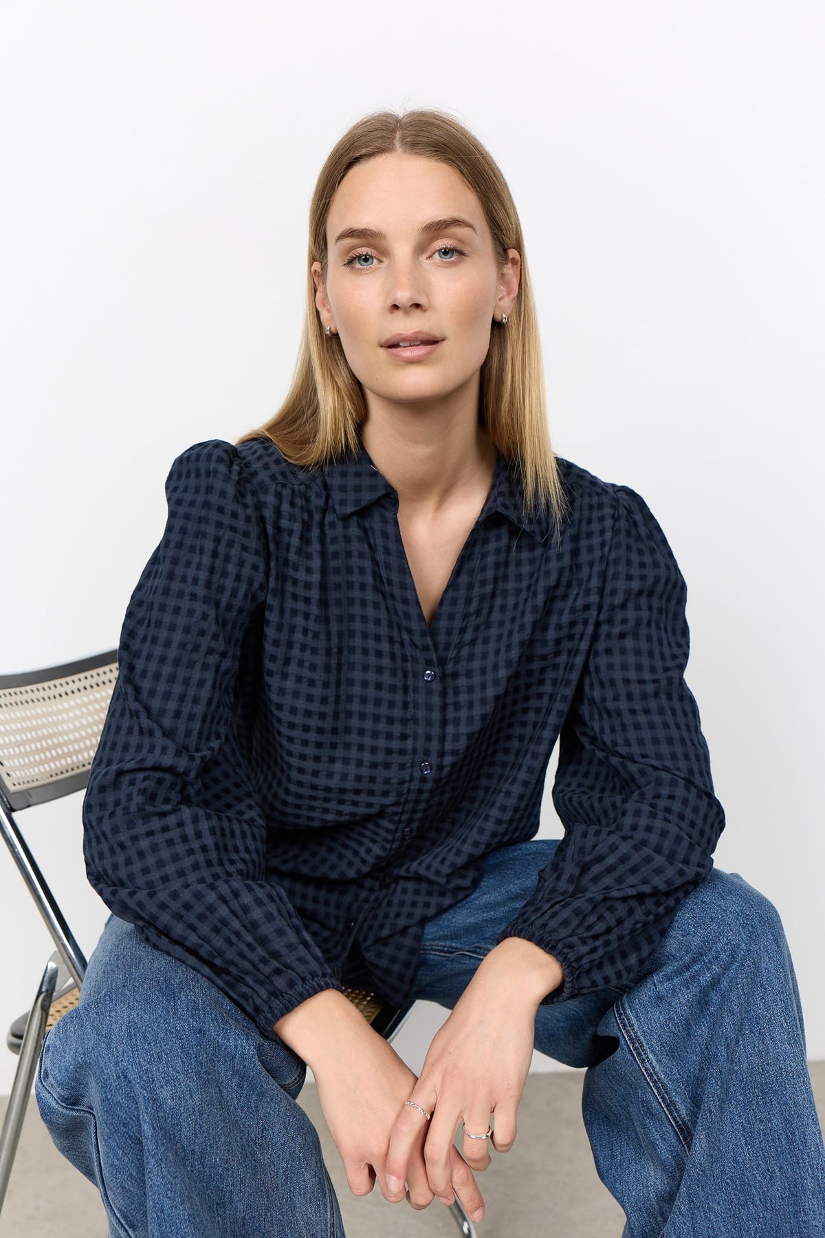 Soyaconcept Gingham Blouse